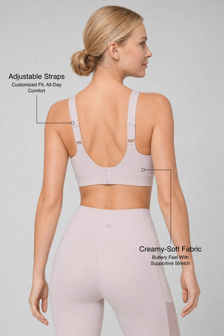 Shift™ Ultra-Soft Adjustable-Strap Sports Bra | Medium Support for Gym, Yoga & Training
