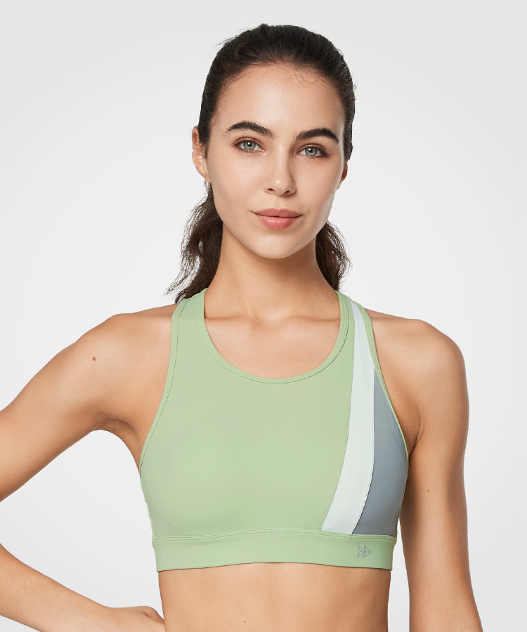 Green Sports Bras, Supportive Sports Bras