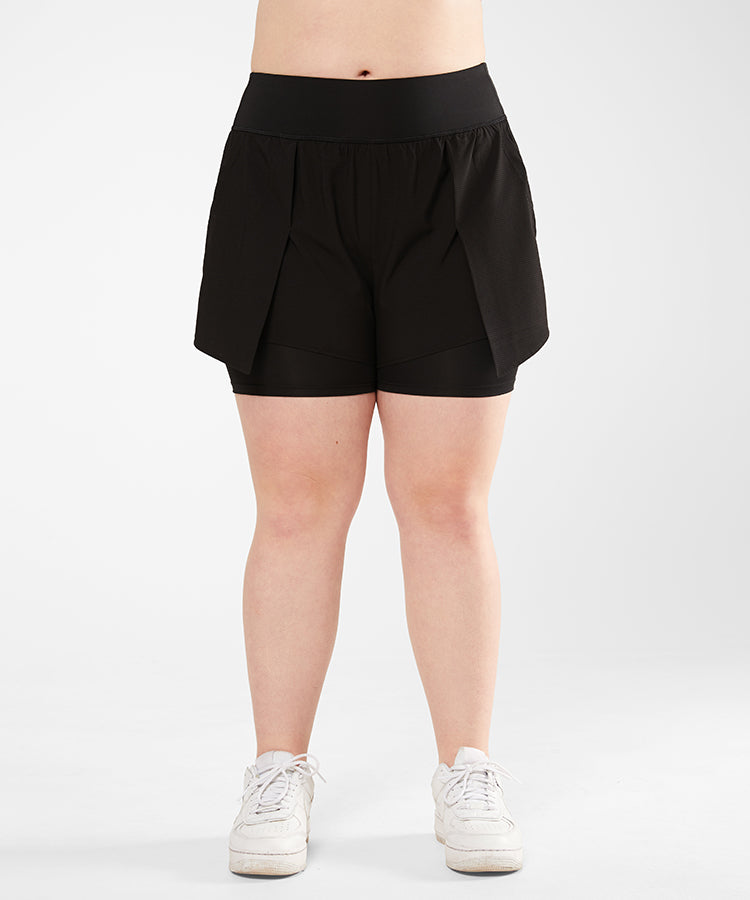 Shift Light High Waist Liner Hiking Shorts Women s Medium Support Sp Yvette UK