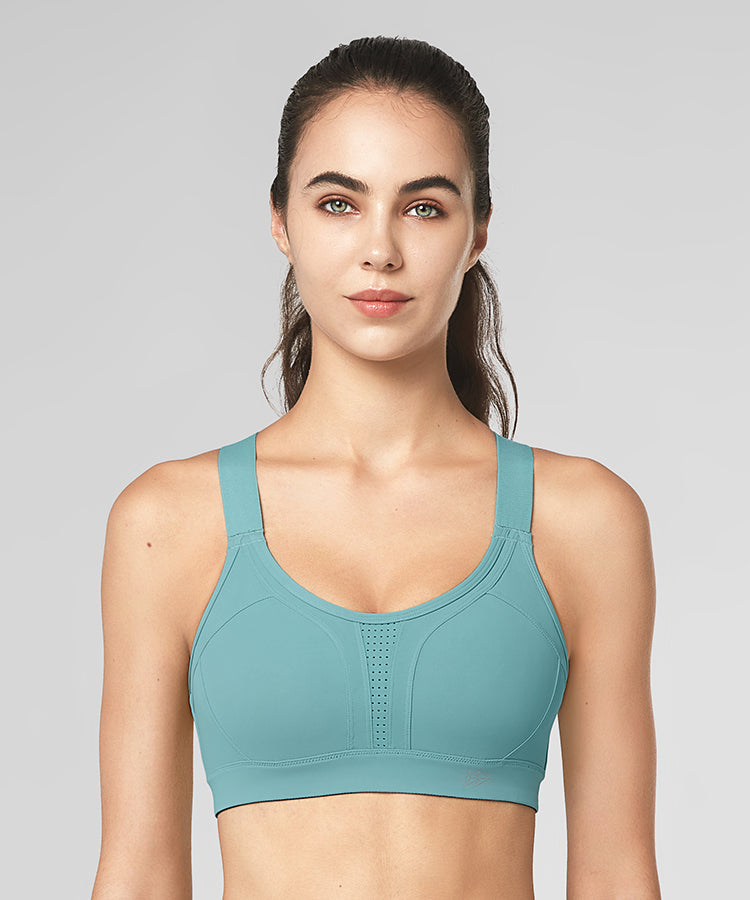 Power Adjustable Cross Back Padded Running Bra