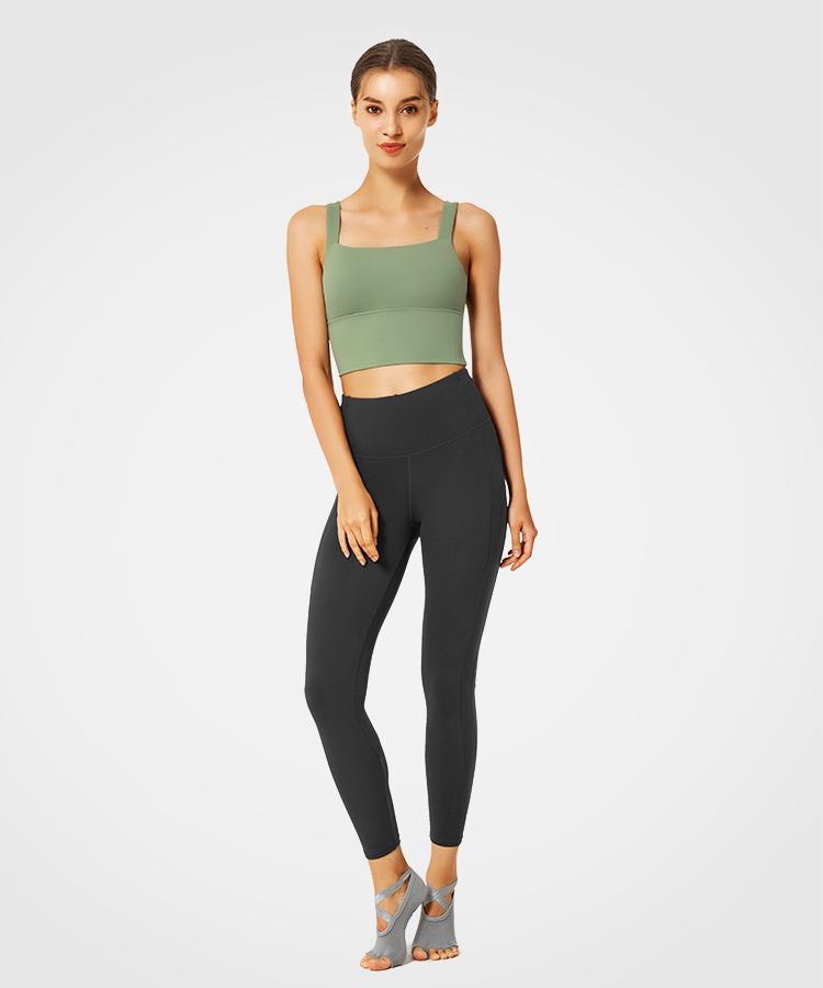 Womens wireless low impact yoga sports bra | Yvettesports