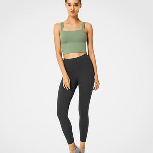 Womens wireless low impact yoga sports bra | Yvettesports