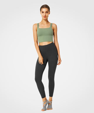 Womens wireless low impact yoga sports bra | Yvettesports