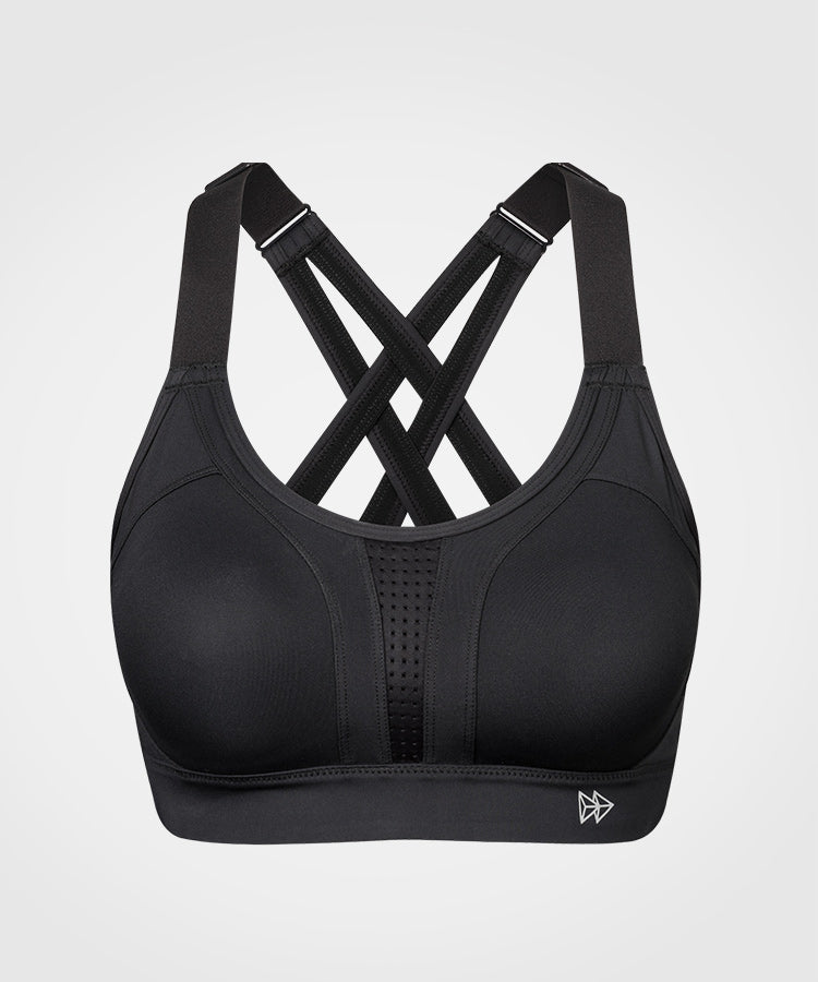 Power Adjustable Cross Back Padded Running Bra