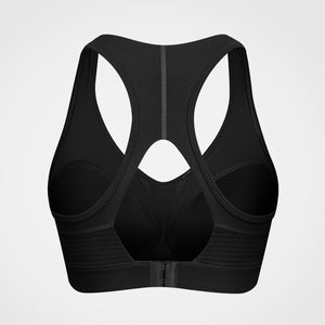 Womens mesh racerback high impact sports bra