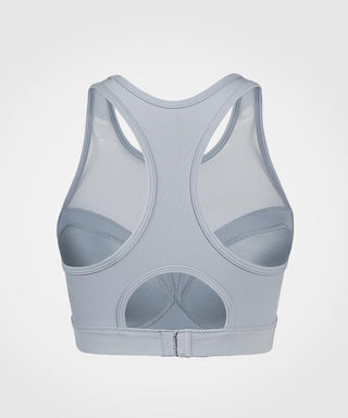 Womens mesh racerback high impact sports bra | Yvettesports